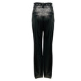 Load image into Gallery viewer, Iro Black Rifra Lamb Leather Pants with Belt
