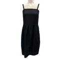 Load image into Gallery viewer, Jil Sander Black Sleeveless Wool Dress
