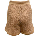 Load image into Gallery viewer, Paola Bernardi Rose Gold Metallic Crochet Kiara Shorts
