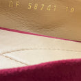 Load image into Gallery viewer, Salvatore Ferragamo Red Suede Flats with Grograin Bow and Gold Hardware
