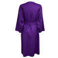 Load image into Gallery viewer, Christian Dior Purple Mid Length Wool Coat with Belt
