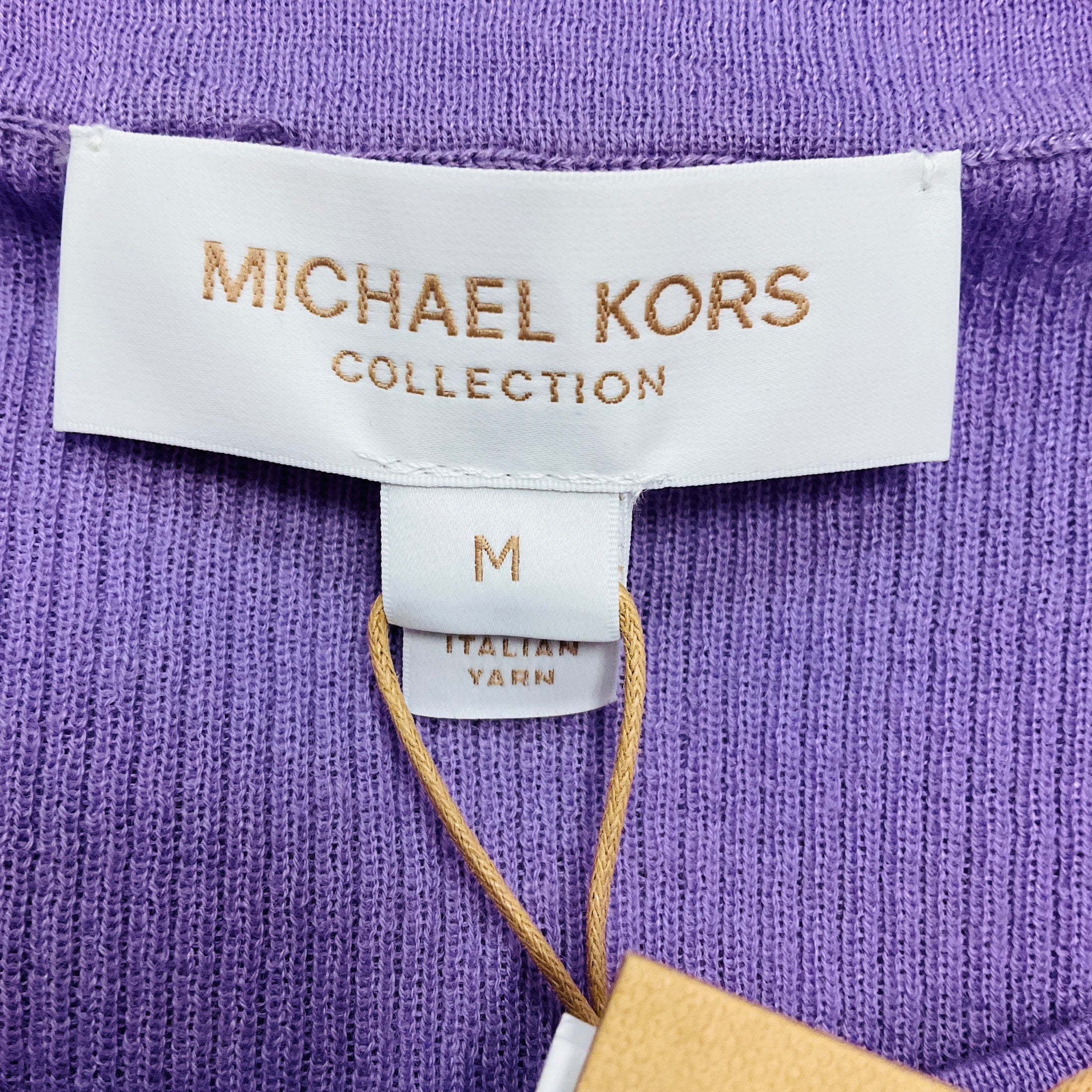 Michael Kors Collection Freesia Cashmere Three Quarter Sleeve Sweater