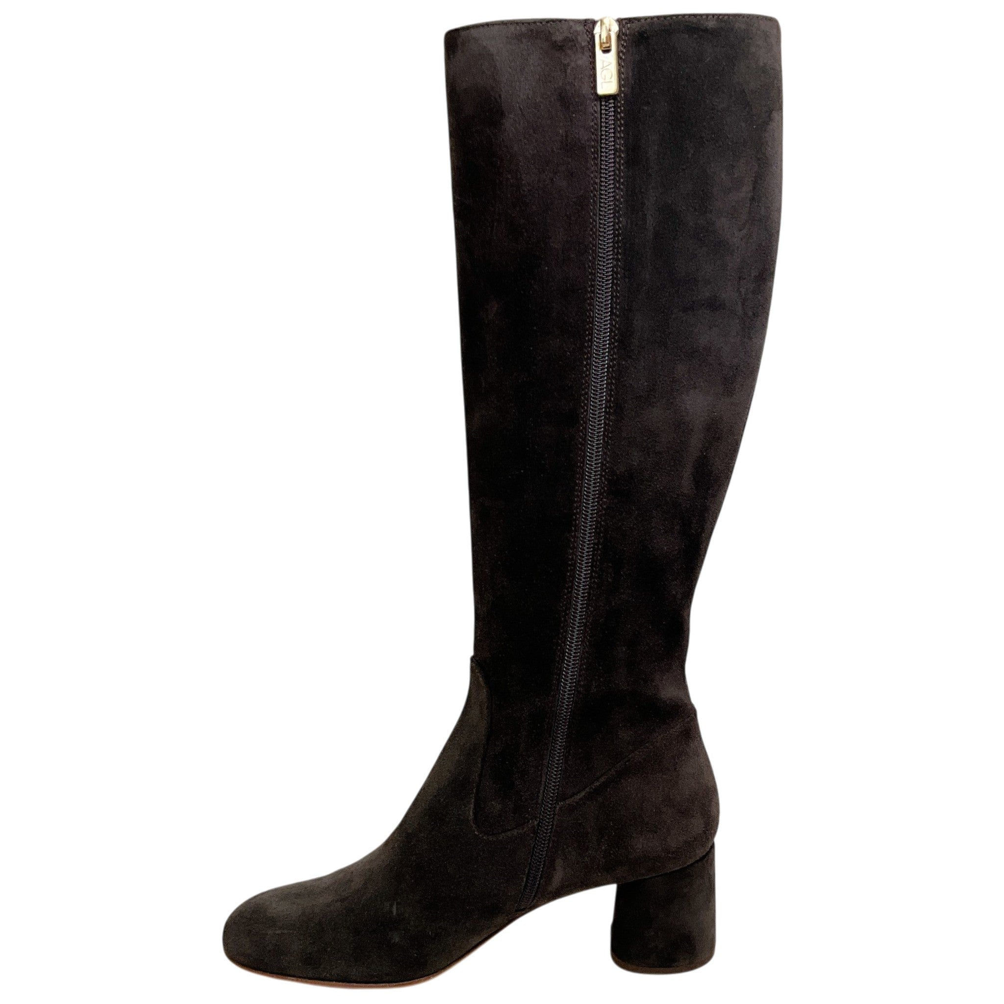 AGL Brown Suede Lorette Tall Boots