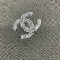 Load image into Gallery viewer, Chanel Black Sequined CC Logo Fringed Cashmere Scarf
