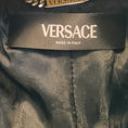 Load image into Gallery viewer, Versace Turquoise Astrakan Boucle Wool Coat with Medusa Buttons
