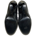 Load image into Gallery viewer, Chanel Black Leather Scallop Trip Ankle Boots with Quilted Toe
