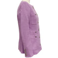 Load image into Gallery viewer, Veronica Beard Violet Cotton Corey Dickey Jacket
