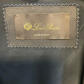 Load image into Gallery viewer, Loro Piana Navy Blue Triple Stitch Lambskin Suede Jimi Coat
