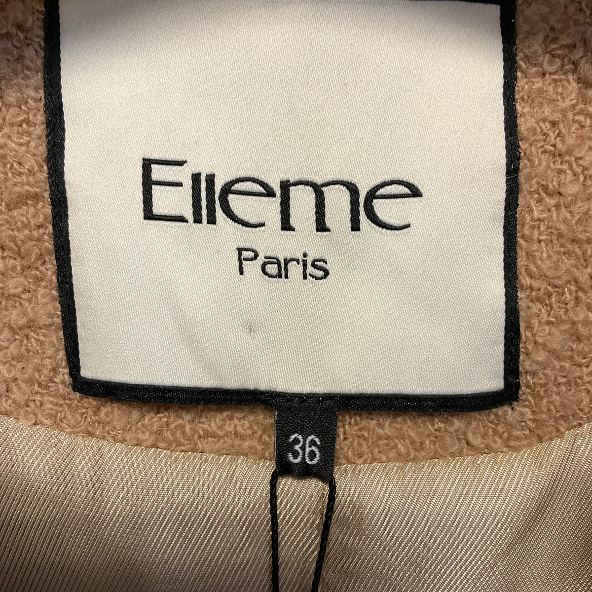 Elleme Camel Chouchou Coat with Belt