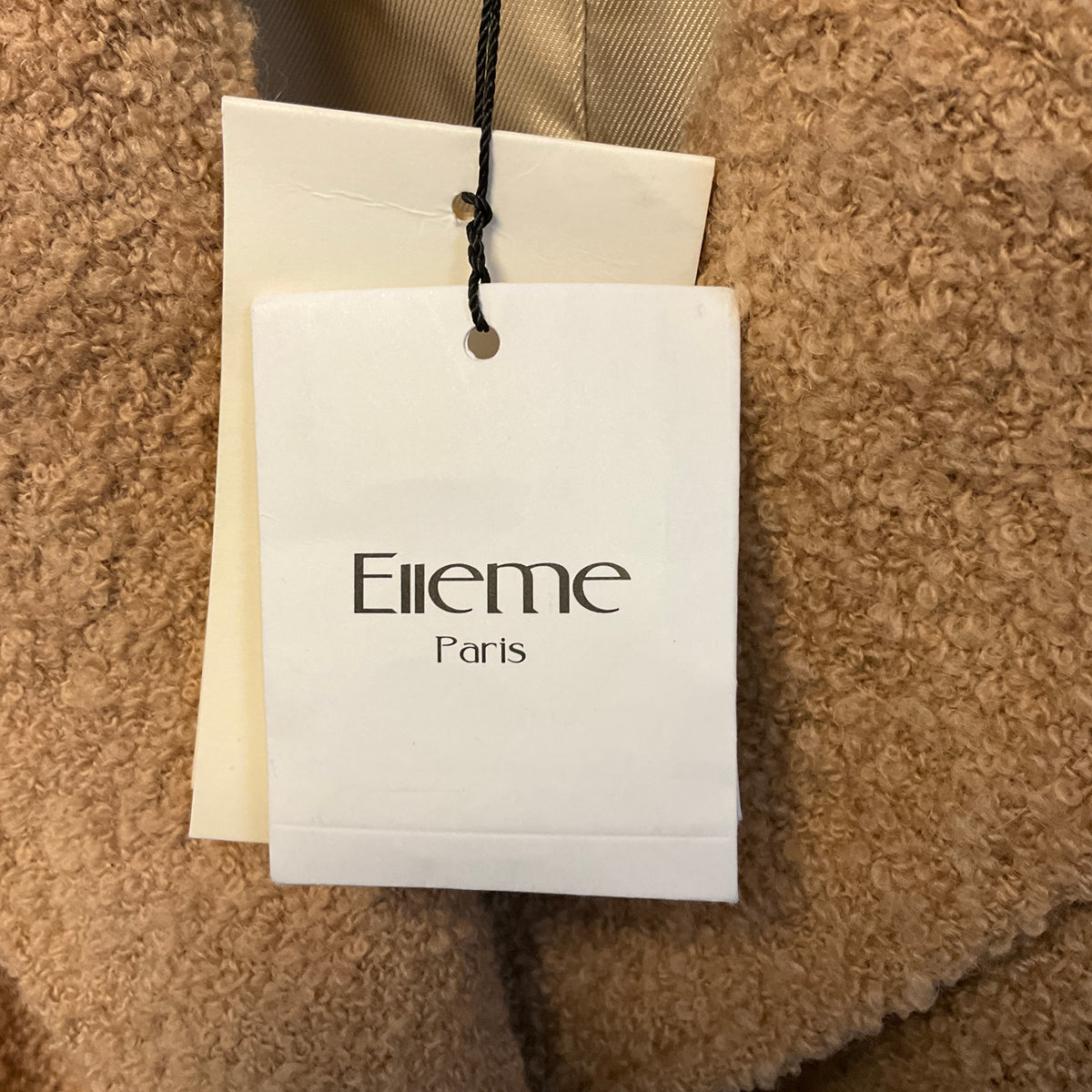 Elleme Camel Chouchou Coat with Belt