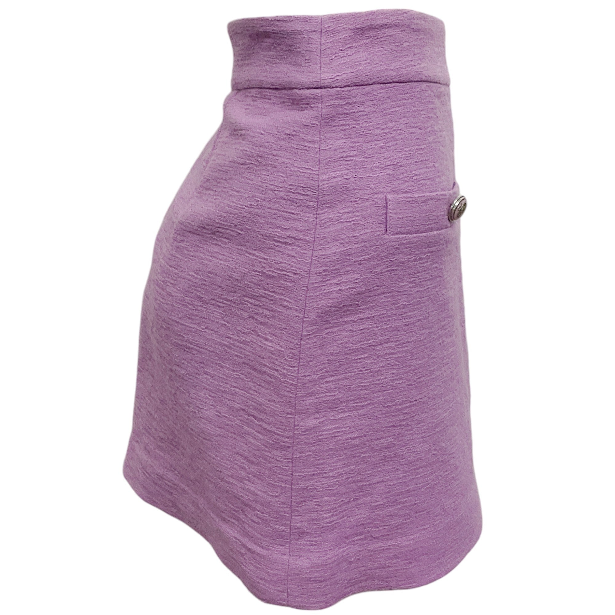 Veronica Beard Violet Cotton Emar Skirt