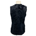 Load image into Gallery viewer, Susan Bender Navy Blue Persian Lamb Fur Vest
