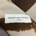 Load image into Gallery viewer, Dries Van Noten Brown / Beige Printed Crepe Blouse
