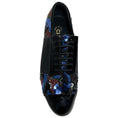 Load image into Gallery viewer, Chanel Black Multi Sequined Stretch Lace Up Oxfords
