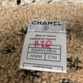 Load image into Gallery viewer, Chanel Beige 2005 Tweed Trimmed Lamb Shearling Scarf
