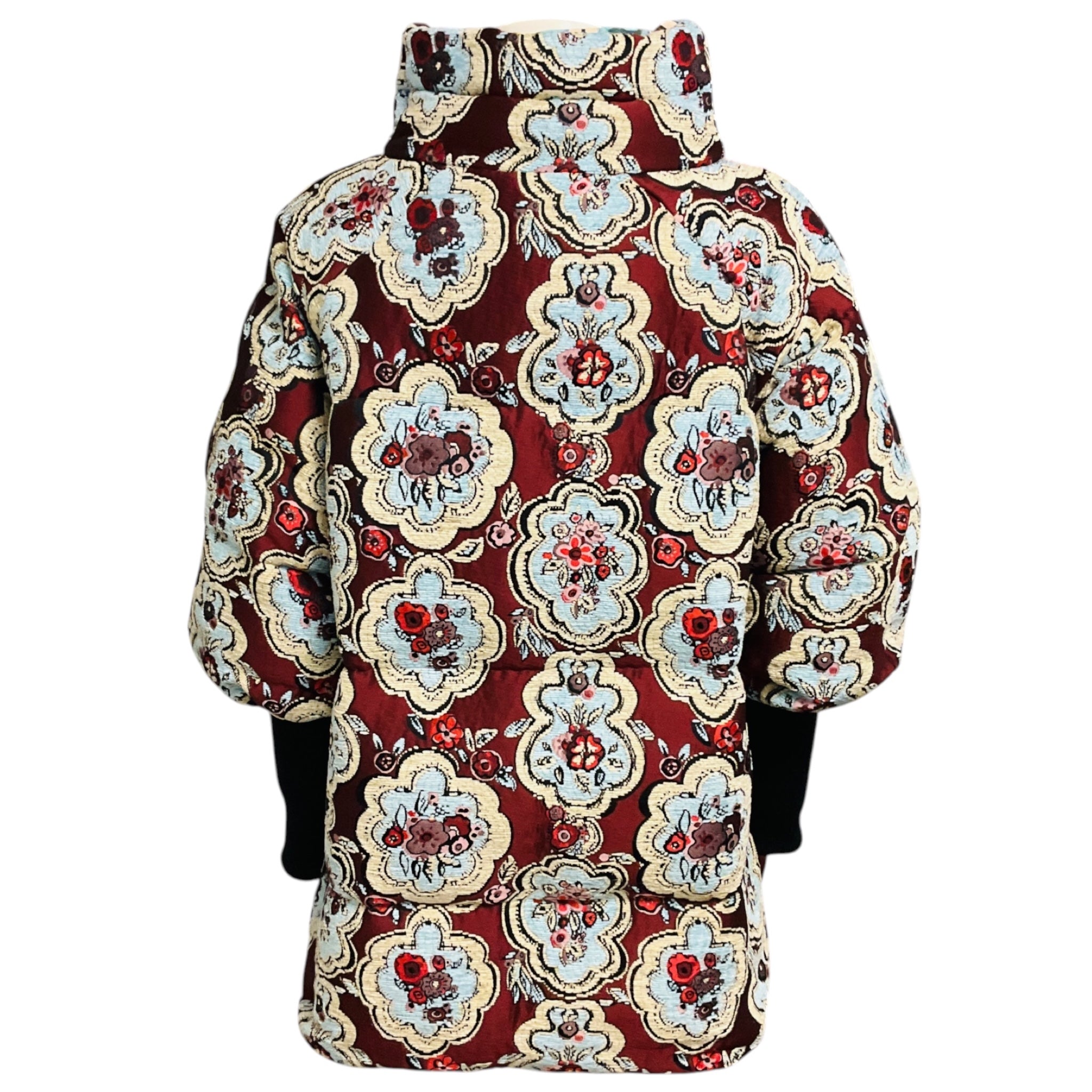 La DoubleJ Multicolor Reversible Matisse Jacquard St. Moritz Jacket / Coat