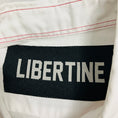 Load image into Gallery viewer, Libertine White / Black Face Print Button Down Cotton Shirt
