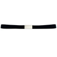 Load image into Gallery viewer, Prada Navy Blue Elastic Pull On Belt
