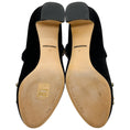 Load image into Gallery viewer, Dolce & Gabbana Black Velvet Mary Jane Pumps With Multi Crystal Embellishments
