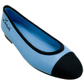 Load image into Gallery viewer, Lanvin Sky Blue Leather Classical Ballet Flats

