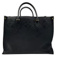 Load image into Gallery viewer, Louis Vuitton Black Monogram Empreinte Leather OnTheGo Handbag
