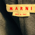 Load image into Gallery viewer, Marni Charcoal Grey / Copper Metallic Paillette Embellished Wool Dress
