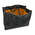 Load image into Gallery viewer, Louis Vuitton Black Monogram Empreinte Leather OnTheGo Handbag
