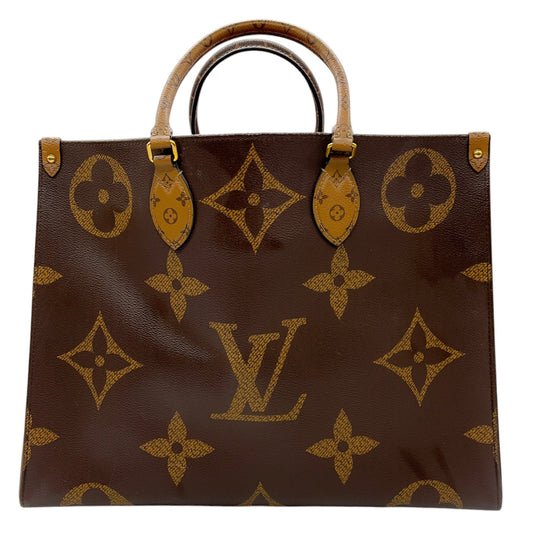 Louis Vuitton Brown Monogram Coated Canvas OnTheGo Handbag