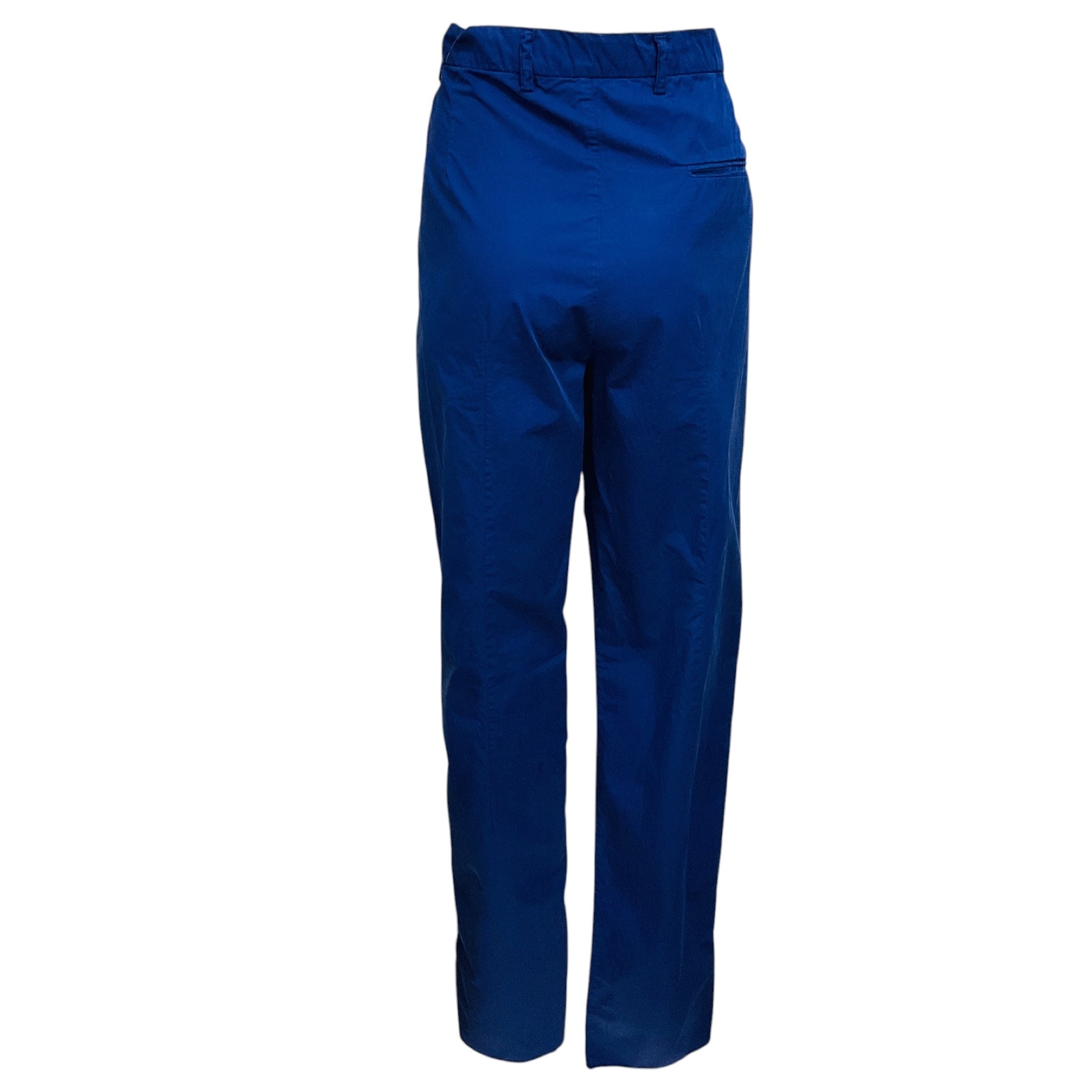 Sofie D'Hoore Indigo Blue Cotton Pants / Trousers