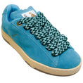 Load image into Gallery viewer, Lanvin Blue Budgie Light Curb Low Top Sneakers

