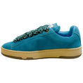 Load image into Gallery viewer, Lanvin Blue Budgie Light Curb Low Top Sneakers
