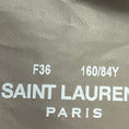 Load image into Gallery viewer, Saint Laurent Black Classic Trench Coat with Belt
