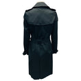 Load image into Gallery viewer, Saint Laurent Black Classic Trench Coat with Belt
