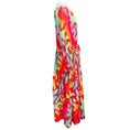 Load image into Gallery viewer, Molly Goddard Red Multi Printed Mesh Maxi Dress
