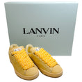 Load image into Gallery viewer, Lanvin Chamomile Suede Basses Light Curb Low Top Sneakers
