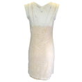 Load image into Gallery viewer, Nina Ricci White / Nude Sleeveless Lace Dress
