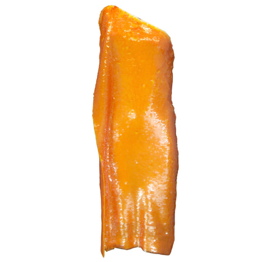 Atlien Orange Paillette Sequined One-Shoulder Midi Dress