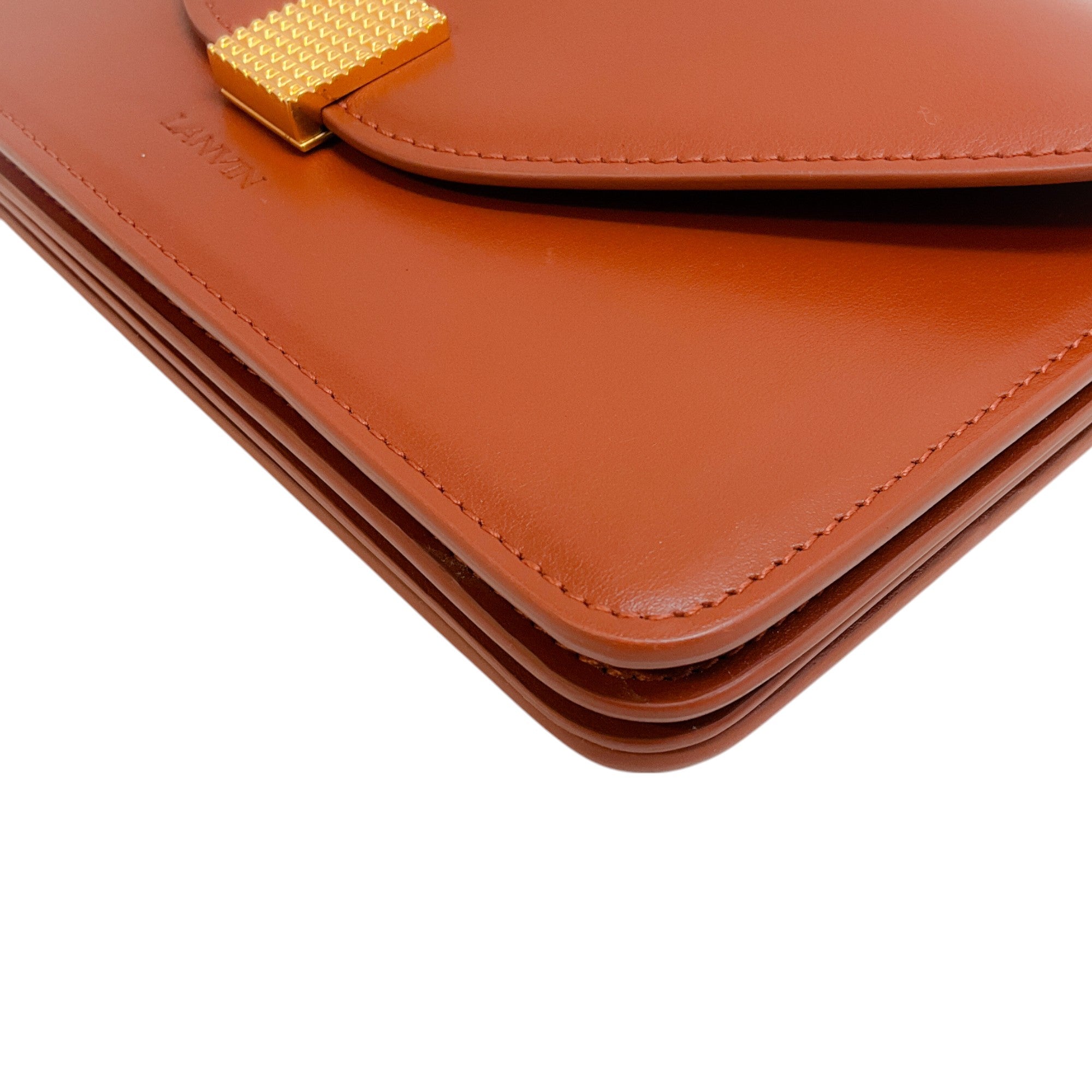 Lanvin Tan Leather Concerto Wallet