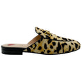 Load image into Gallery viewer, Gucci Leopard Print Calf Hair Princetown Mules

