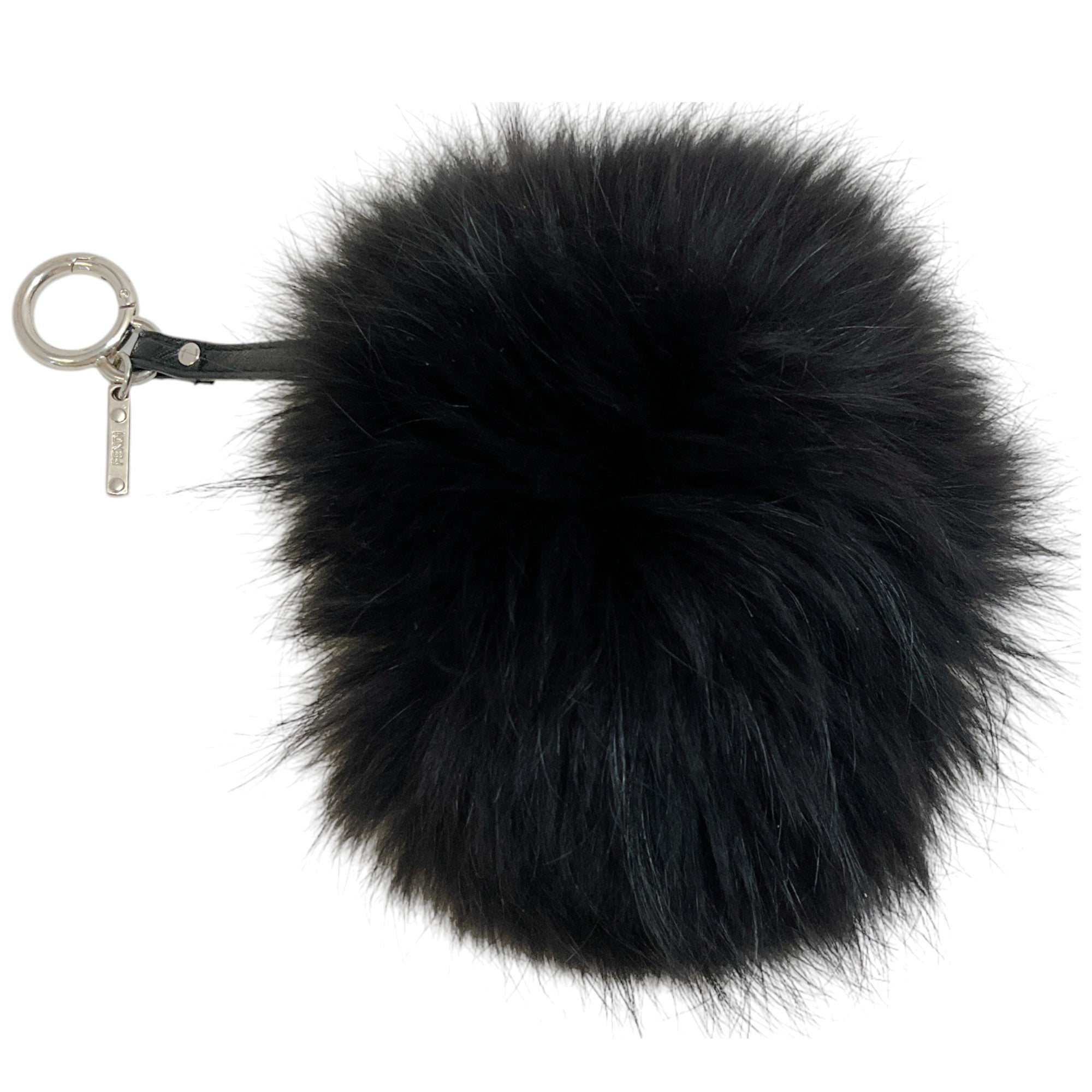 Fendi Black Fox Monster Keychain