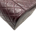 Load image into Gallery viewer, Chanel Burgundy Quilted Leather Vanity Case
