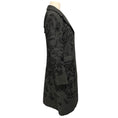 Load image into Gallery viewer, Prada Charcoal Grey / Black Bead Embellished Wool Coat
