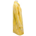 Load image into Gallery viewer, Talbot Runhof Yellow Metallic Jacquard Coat
