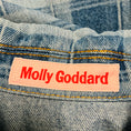 Load image into Gallery viewer, Molly Goddard Blue Alfie Checked Denim Jacket
