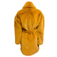 Load image into Gallery viewer, Rag & Bone Camel Faux Fur Coat with Belt
