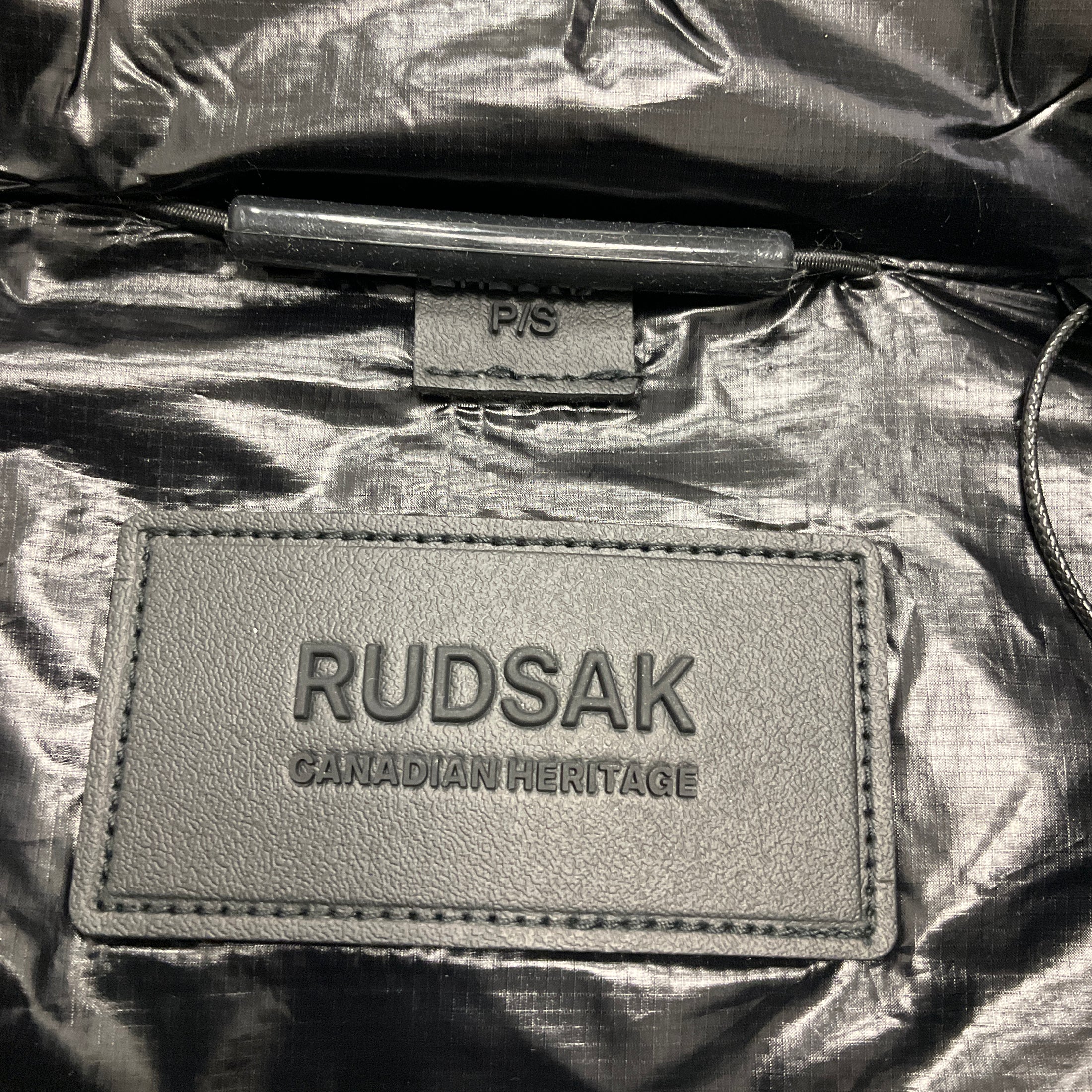 Rudsak Black Meg Lightweight Down Cloud Jacket