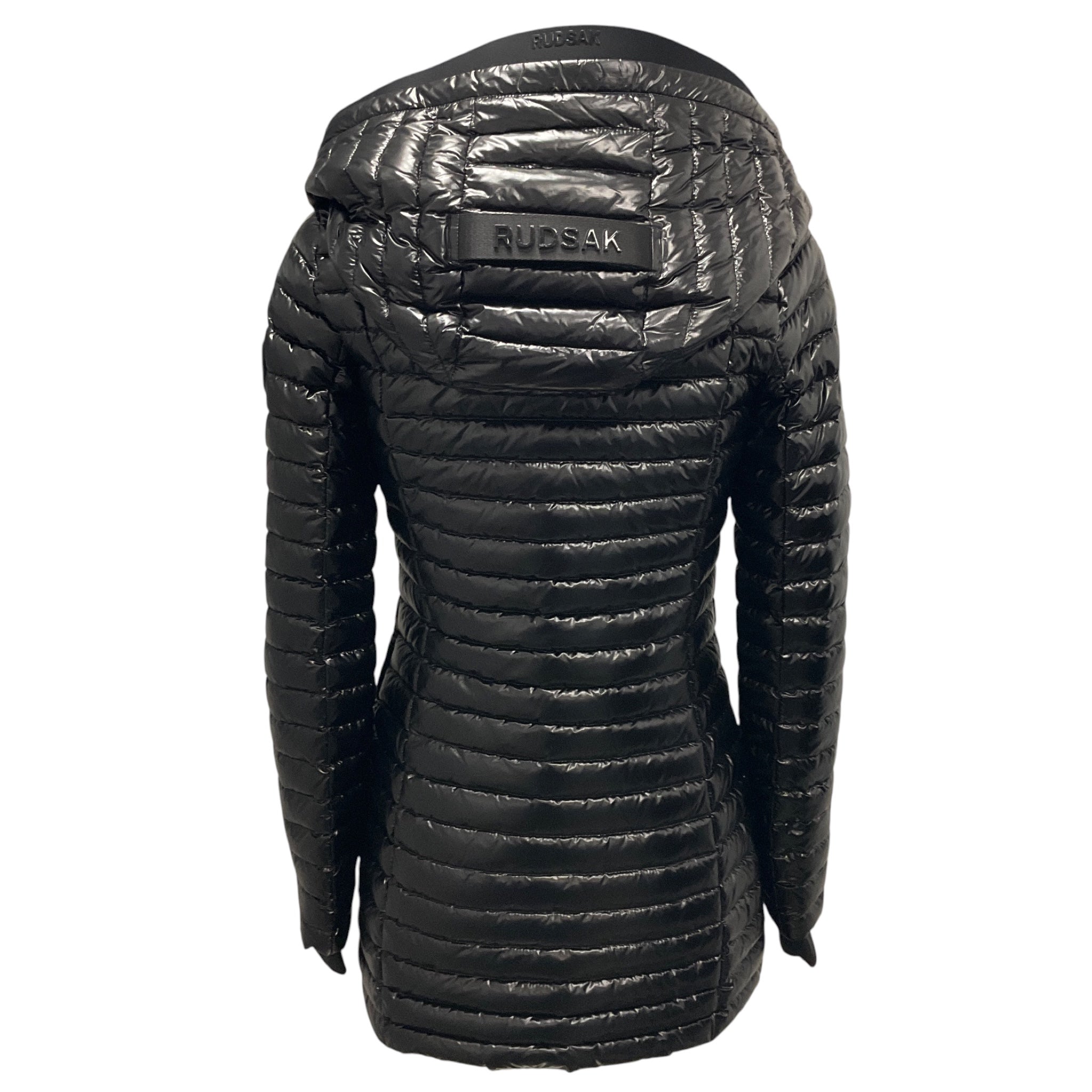 Rudsak Black Meg Lightweight Down Cloud Jacket
