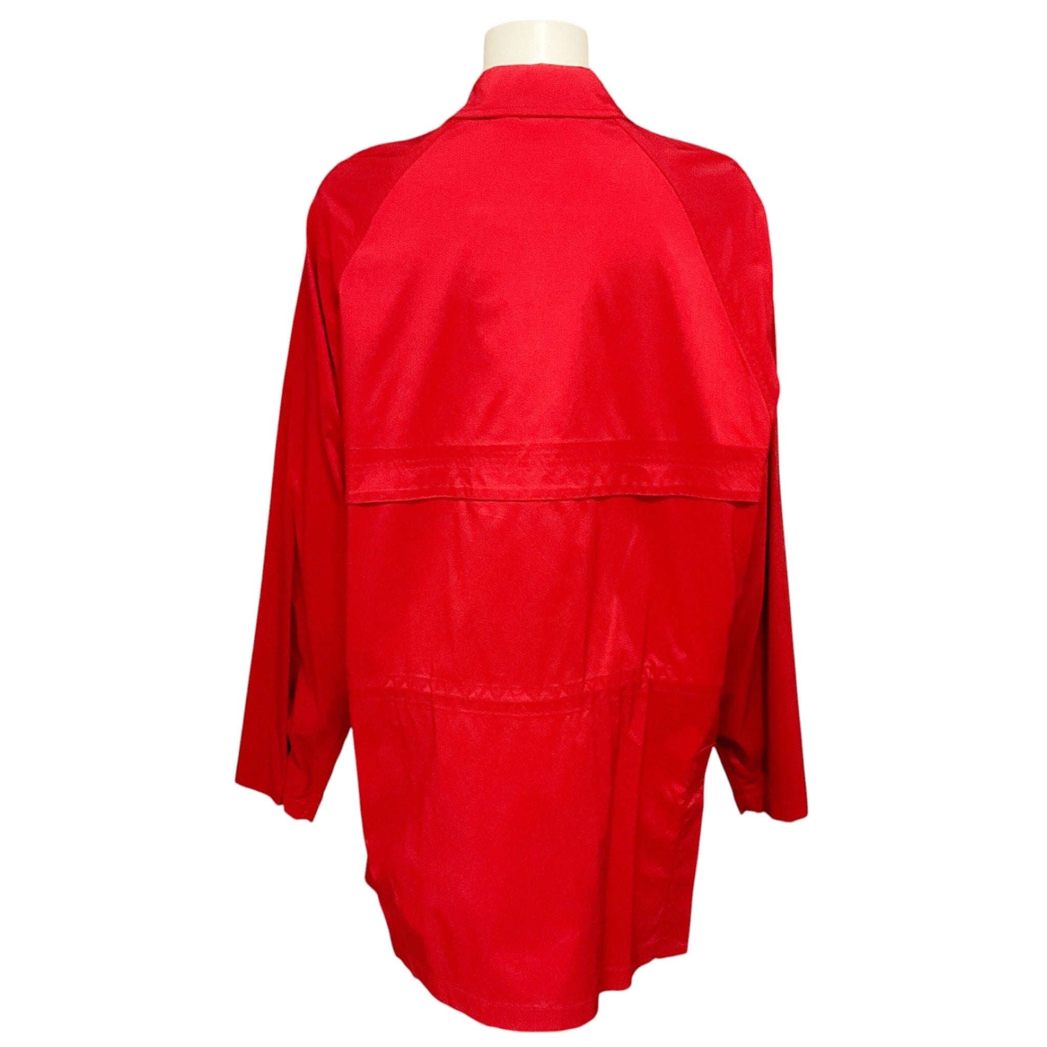 Loro Piana RARE Red Vintage 1992 Limited Edition Olympics Horsey Storm System Nylon Jacket