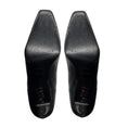 Load image into Gallery viewer, Toteme Black Leather Low Heel Pull On Ankle Booties with Elastic Band
