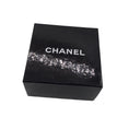 Load image into Gallery viewer, Chanel Ivory CC Logo Silk Camellia Brooch
